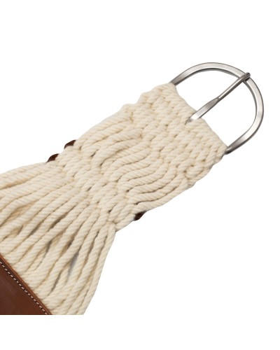 SANGLE WESTERN CHEVAL EQUITATION NEOPRENE MOUTON CUIR AMERICAINE