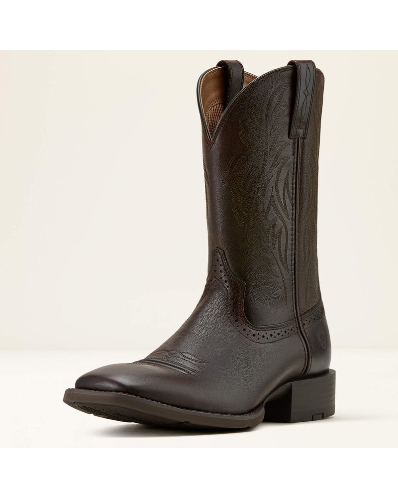 BOTTES CONTOUR II FIELD ZIP SLIM-MED ARIAT Noir