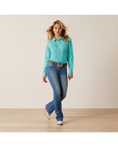 CHEMISE WESTERN AMERICAINE WRANGLER JACK DANIELS STARS AND STRIPES