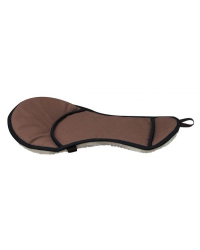 ETRIER WESTERN CHEVAL EQUITATION BOIS CUIR REWHIDE ALU SELLE AMERICAINE