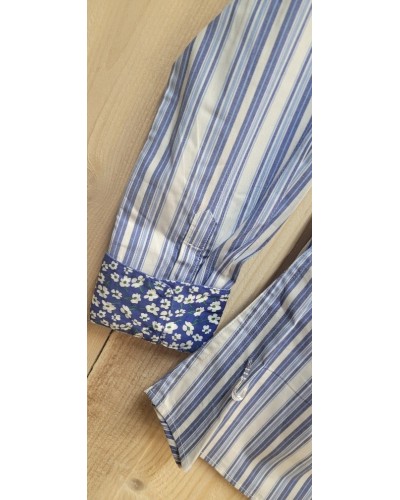 CHEMISE WESTERN AMERICAINE WRANGLER JACK DANIELS STARS AND STRIPES