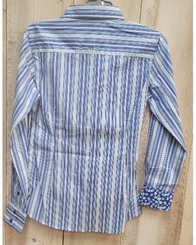 CHEMISE WESTERN AMERICAINE WRANGLER JACK DANIELS STARS AND STRIPES