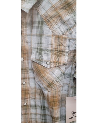 CHEMISE WESTERN AMERICAINE TRAVAIL COMPETITION ARIAT