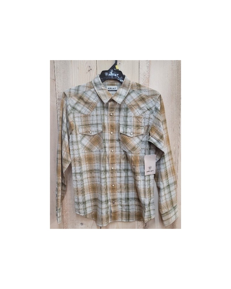 CHEMISE WESTERN AMERICAINE TRAVAIL COMPETITION ARIAT