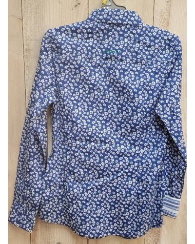 CHEMISE WESTERN AMERICAINE WRANGLER JACK DANIELS STARS AND STRIPES