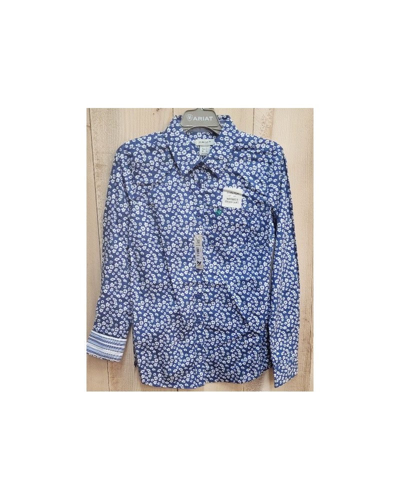 CHEMISE WESTERN AMERICAINE WRANGLER JACK DANIELS STARS AND STRIPES