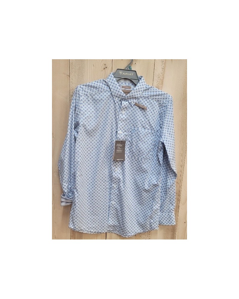 CHEMISE WESTERN AMERICAINE TRAVAIL COMPETITION ARIAT