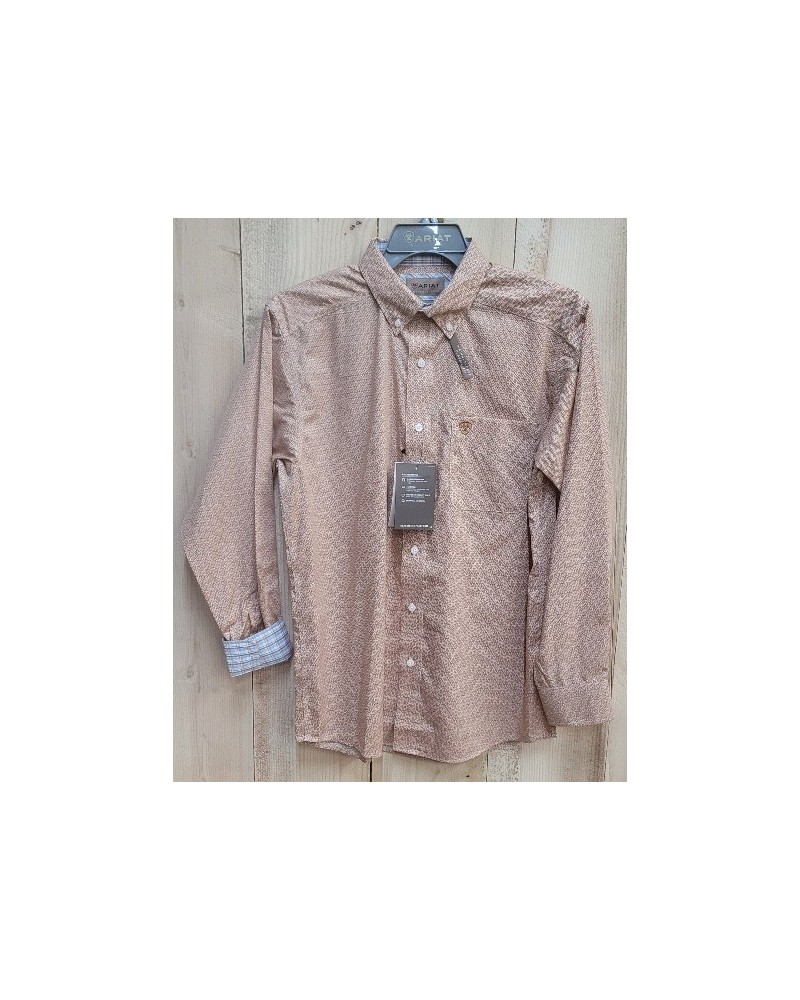 CHEMISE WESTERN AMERICAINE TRAVAIL COMPETITION ARIAT