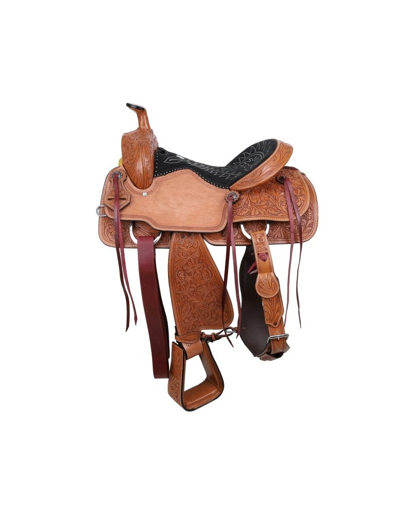 selle équitation western Hwest barrel compétition wade reining roping Pools west coast lakota denver DOUBLE S