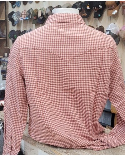 CHEMISE WESTERN AMERICAINE WRANGLER JACK DANIELS STARS AND STRIPES