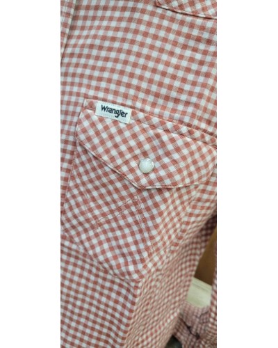 CHEMISE WESTERN AMERICAINE WRANGLER JACK DANIELS STARS AND STRIPES