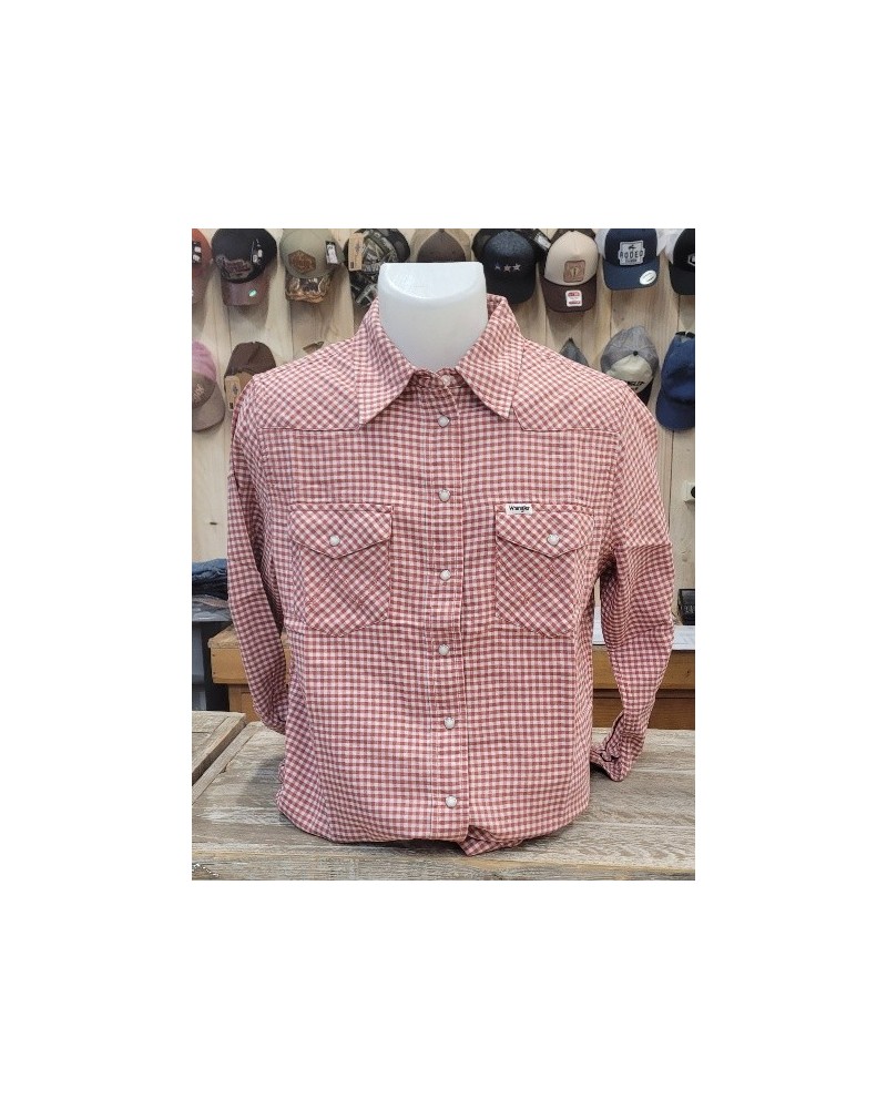 CHEMISE WESTERN AMERICAINE WRANGLER JACK DANIELS STARS AND STRIPES