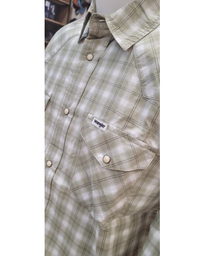 CHEMISE WESTERN AMERICAINE WRANGLER JACK DANIELS STARS AND STRIPES