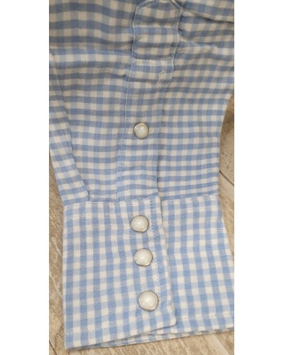 CHEMISE WESTERN AMERICAINE WRANGLER JACK DANIELS STARS AND STRIPES