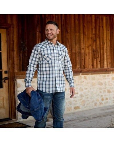 CHEMISE WESTERN AMERICAINE TRAVAIL COMPETITION ARIAT