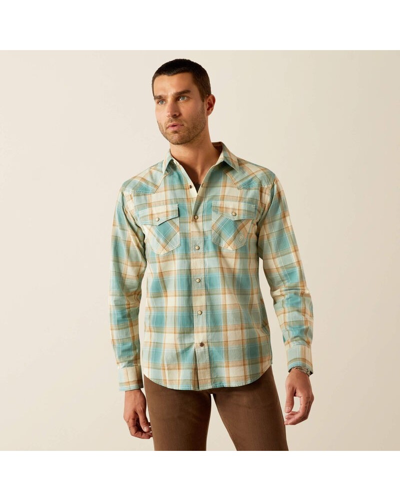 CHEMISE WESTERN AMERICAINE TRAVAIL COMPETITION ARIAT