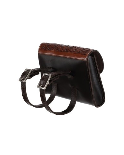 sacoche cuir bagagerie western selle américaine