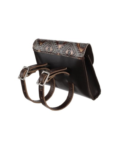 sacoche cuir bagagerie western selle américaine