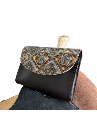 sacoche cuir bagagerie western selle américaine