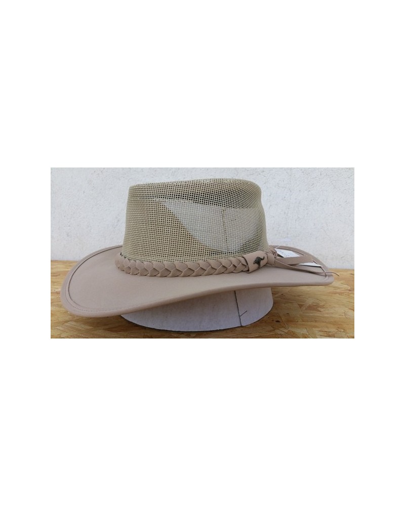 CHAPEAU GOLF MESH H'WEST BEIGE
