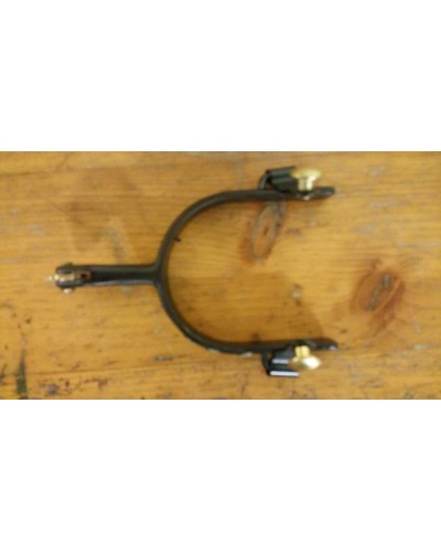 eperon western equitation cheval randonnee pools lanière courroie usa spur straps