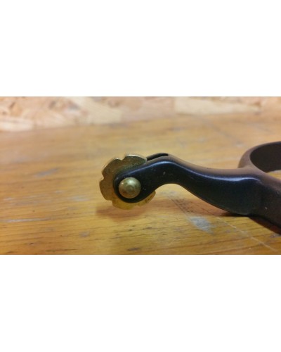 eperon western equitation cheval randonnee pools lanière courroie usa spur straps