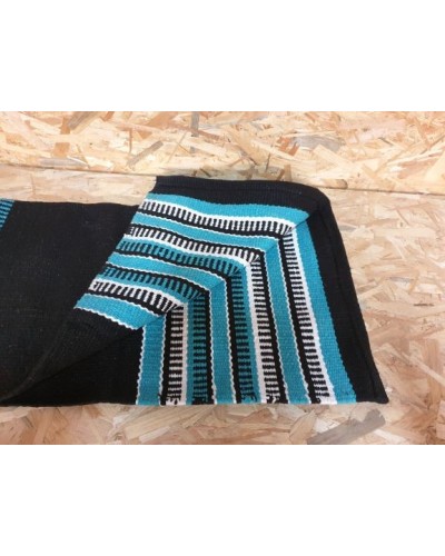 TAPIS WESTERN CHEVAL EQUITATION QUARTER HORSE BURIONI LAINE VIERGE